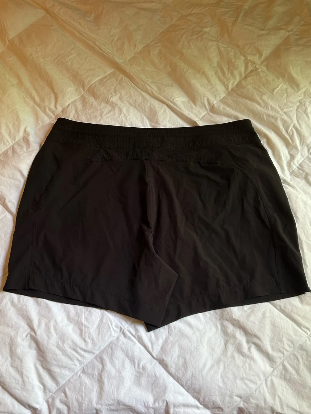 Athletic Works Black Elastic Waist Active Shorts